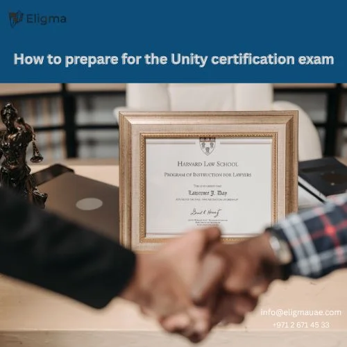 How to prepare for the Unity certification exam